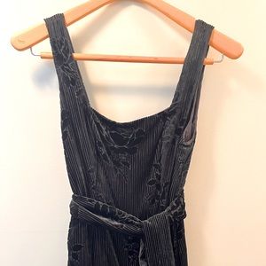 Moulinette Soeurs black velvet jumpsuit